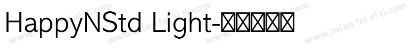 HappyNStd Light字体转换
